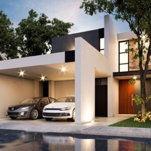 HERMOSA CASA RESIDENCIAL DE CINCO RECAMARAS EN VENTA, MARGARITAS, EN CHOLUL, MERIDA, YUCATAN