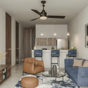 DEPARTAMENTO DE DOS RECAMARAS EN PREVENTA, M10 MONTEBELLO MERIDA YUCATAN