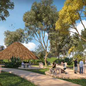 TERRENO EN PREVENTA EN RESIDENCIAL ARKAN PRIVADA MANIK, CON AMENIDADES A 6 KILÓMETROS DE CHICXULUB PUERTO, YUCATÁN