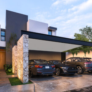CASA DE TRES RECAMARAS EN VENTA EN EL RESIDENCIAL AIRE PURO, EN SAN IGNACIO, YUCATÁN
